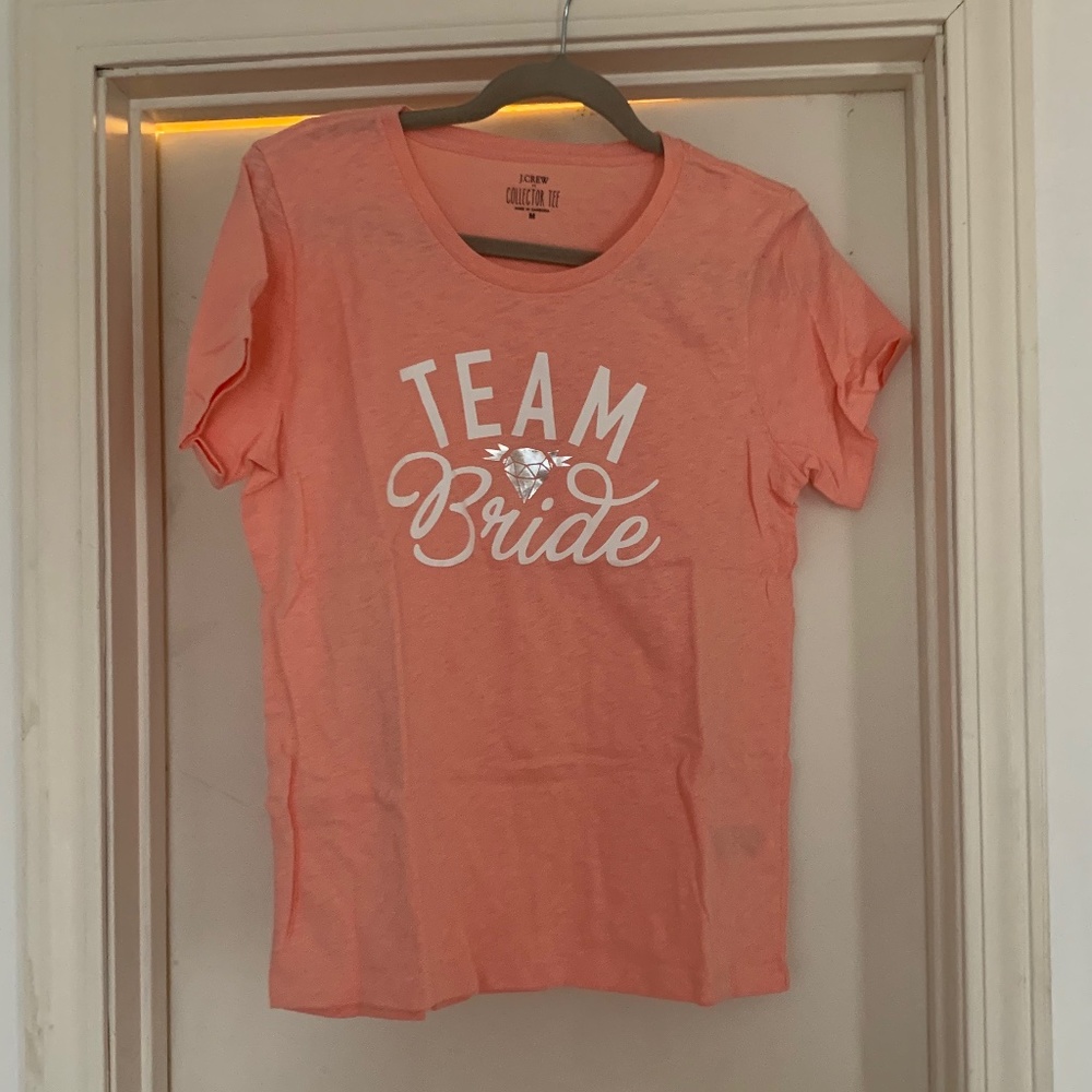 NWT J.Crew Collector Tee Team Bride